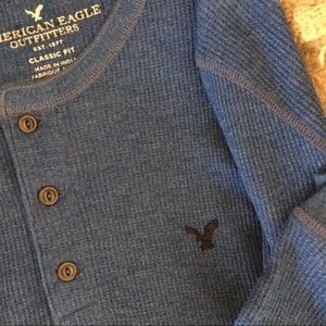 Men’s American Eagle Thermal Henley Medium NWT